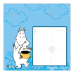 Moomintroll frame - square