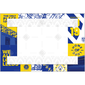 Leeds-Utd-HB-Poster frame - landscape