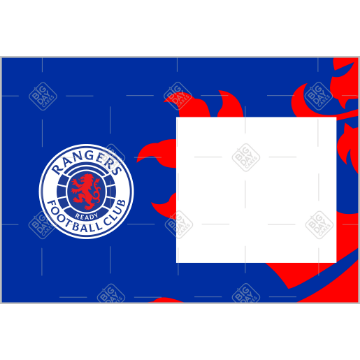 Rangers-lion-HB-Frame frame - landscape