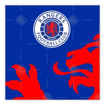 Rangers-Lion-HB-Design frame - square