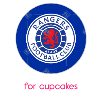 Rangers-Lion-HB-Design frame - cupcakes