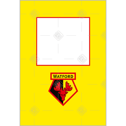 Watford-HB-frame-topper frame - portrait