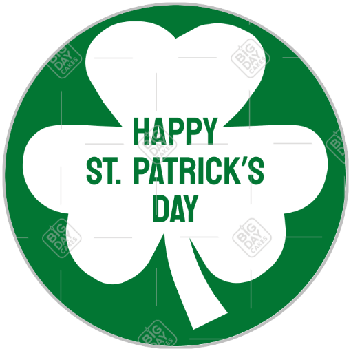 St.Patrick's_Day_green frame - round