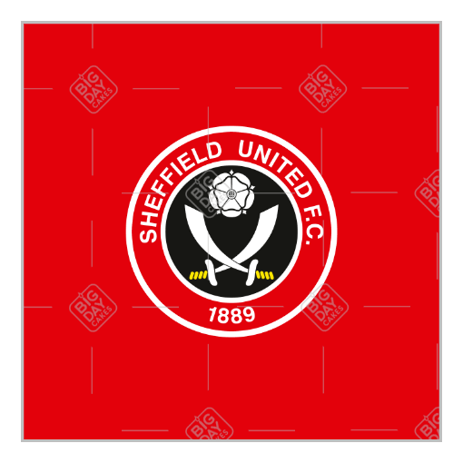 Sheffield-crest frame - square