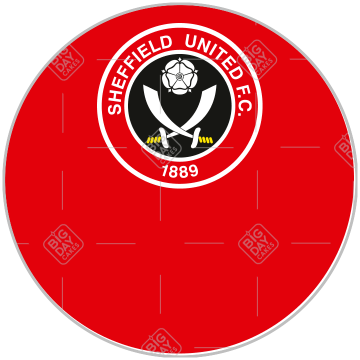 Sheffield-crest frame - round