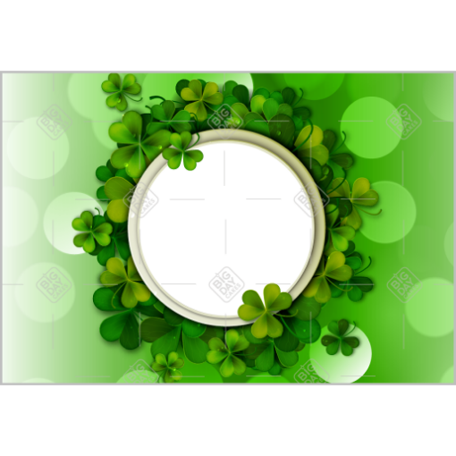 Shamrock-Frame frame - landscape
