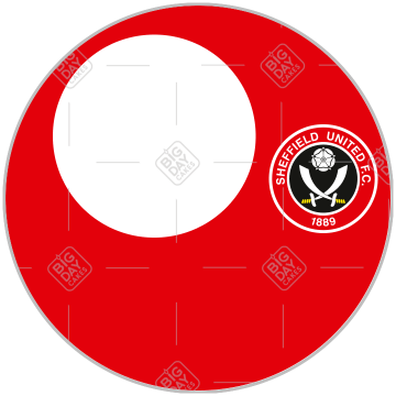 Sheffield-crest-photo frame - round
