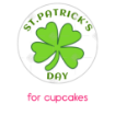 St.Patrick's_Day_clover frame - cupcakes