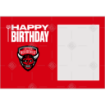 Salford Red Devils Happy Birthday frame - landscape