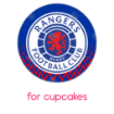 Rangers-HB-zigzag-design frame - cupcakes