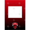 Salford Red Devils fade frame - portrait