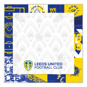 Leeds-United-HB-Poster frame - square