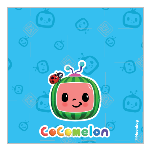 CoComelon_blue-design topper - square