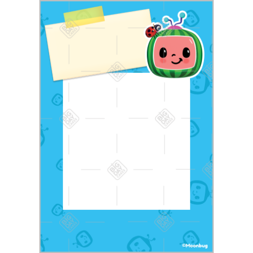 CoComelon-blue-frame - portrait