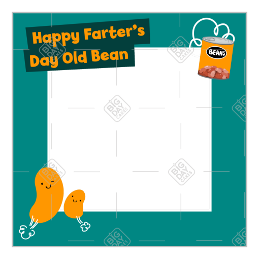 Funny-Birthday frame - square