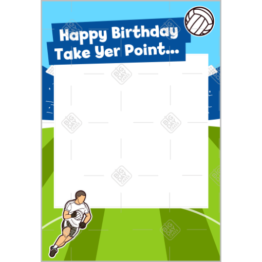 GAA-Birthday frame - portrait