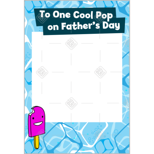 Cool-Father frame - portrait