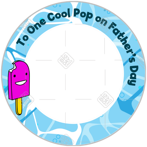 Cool-Father frame - round