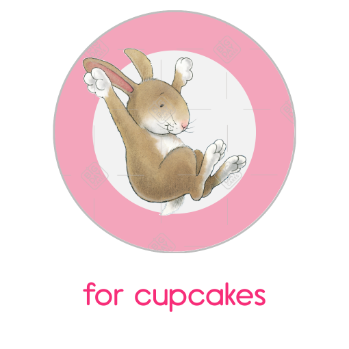 Percy-Hedgehog-Party frame - cupcakes