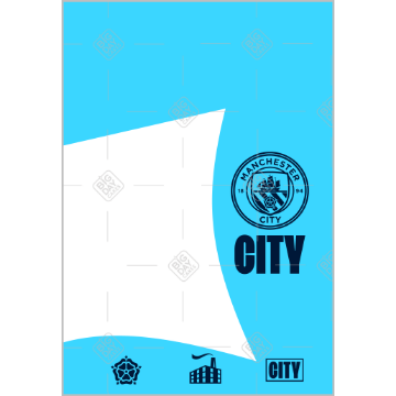 Blue Sail frame - portrait