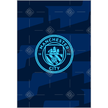 Flags Dark Blue topper - portrait