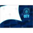 Man City Flags frame - landscape