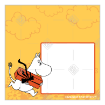 Moomin-gift frame - square