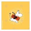 Moomintroll-gift frame - square