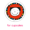 Tom Gates cake topper - cupcakes