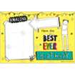 Tom Gates Birthday frame - landscape
