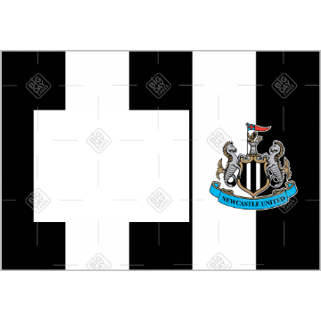 Newcastle United B&W frame