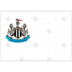 Newcastle United white design topper - landscape