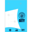 Man City Blue Sail frame - portrait