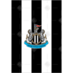 Newcastle United B&W Happy Birthday topper - portrait