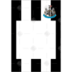 Newcastle United HB frame - portrait