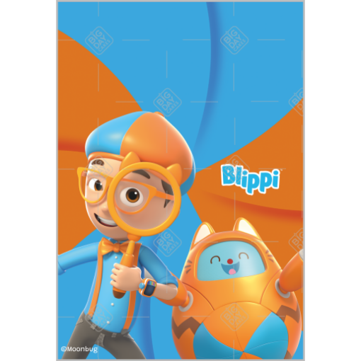 Blippi & T.A.B.B.S topper - portrait
