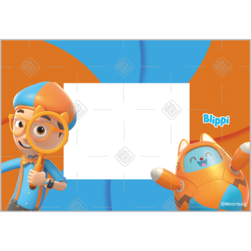 Blippi and T.A.B.B.S frame - landscape