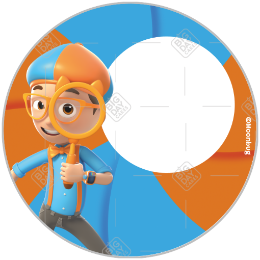 Blippi and T.A.B.B.S frame - round