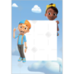 Blippi and Meekah frame - portrait