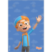Blippi Happy Birthday topper - portrait