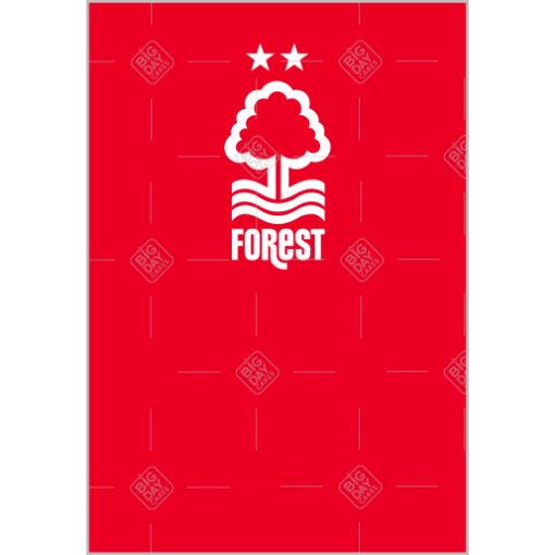 ForestRed-HB-Design topper - portrait