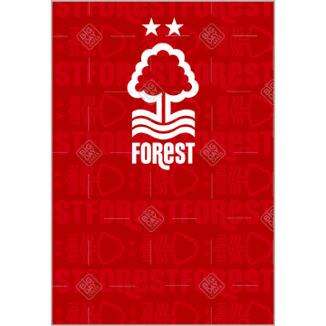 Forest_DarkRed-Design topper - portrait