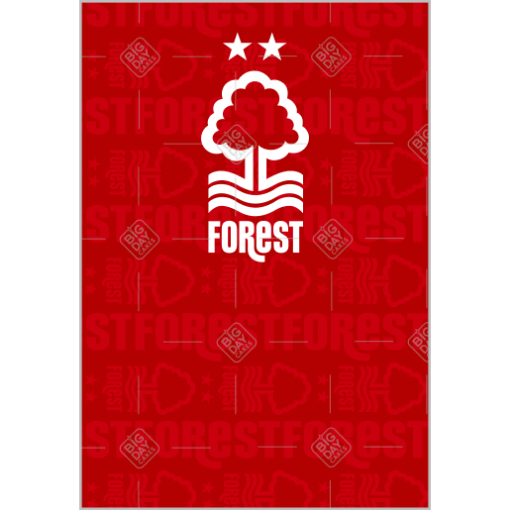 Forest_DarkRed-HB-Design topper - portrait