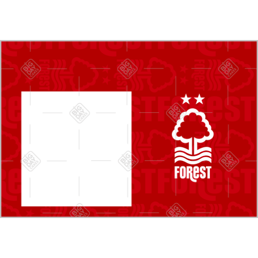 Forest_DarkRed-HB-Frame frame - landscape