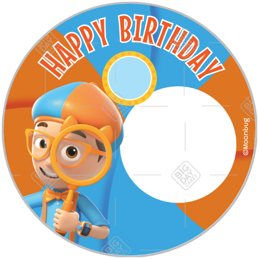 Blippi-Tabbs-testingfonts3 frame - round