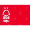 Forest Red Design topper - landscape