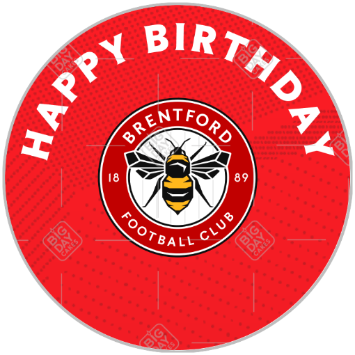 Brentford-Happy-Birthday-design topper - round