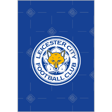 Leicester City FC HB cake topper - portrait