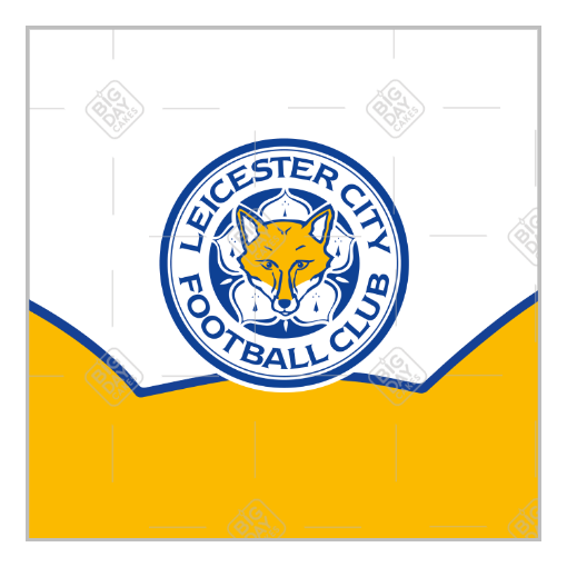 LeicesterCityFC Fox topper - square