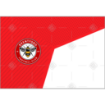Brentford crest frame - landscape